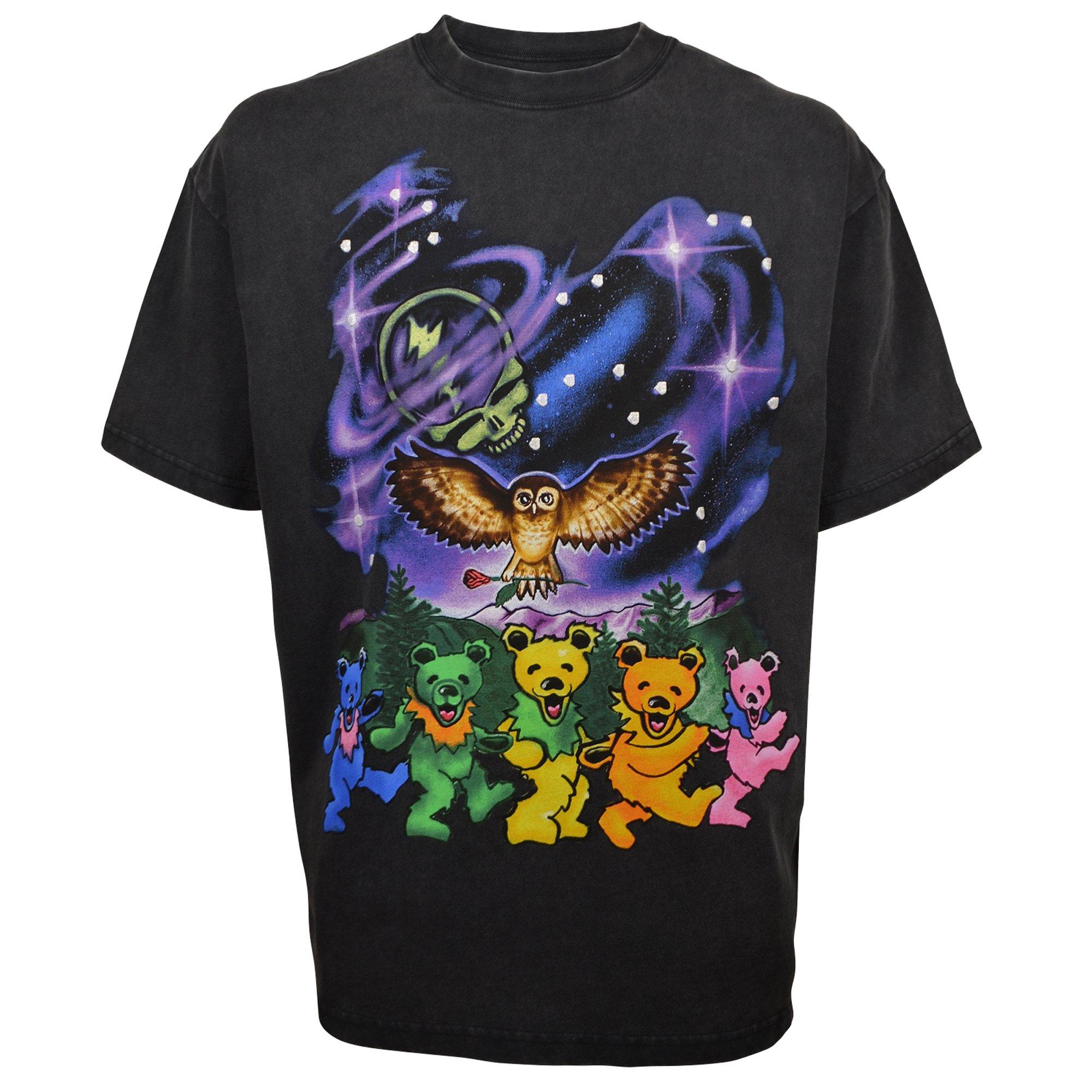 ID Supply Men's Grateful Dead Starry Tee - BLACK